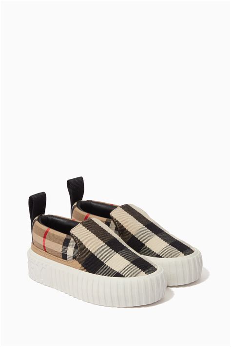 burberry erwin sneakers|Burberry Erwin Leather Colorblock Slip.